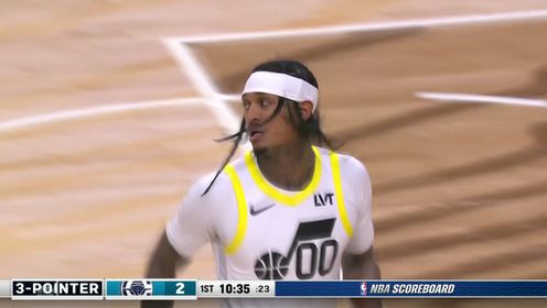 哈登23+17 祖巴茨26+15 小卡9投10分 快船力克爵士止3连败