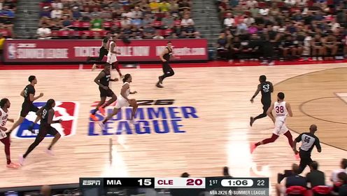 夏联-泰森21+6+5 埃纳鲁纳19分 韦尔21+9 骑士20分大胜热火